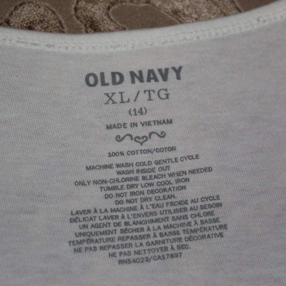 White Tank With Sequence - Picture 5 of 5